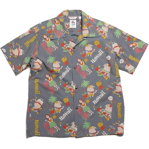 Amazon | [サンサーフ] アンクルトリス アロハシャツ SS39333 ハワイへ